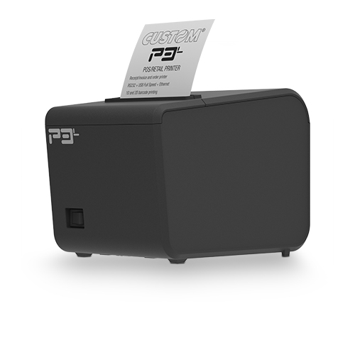 PRINTER P3L 58/80MM ETH USB RS232 PAPER REDUCT – Custom
