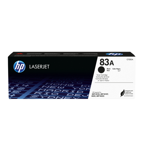TONER CARTRIDGE HP 83A BLACK LASERJET – HP Inc