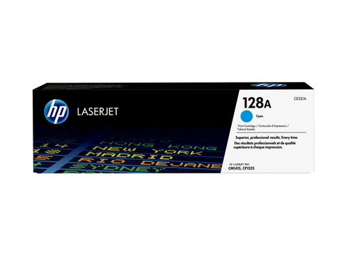 TONER CARTRIDGE 128A CYAN FOR LASERJET – HP Inc