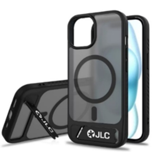 iPhone 17 JLC Matte Clear Magsafe with Kickstand – JLC