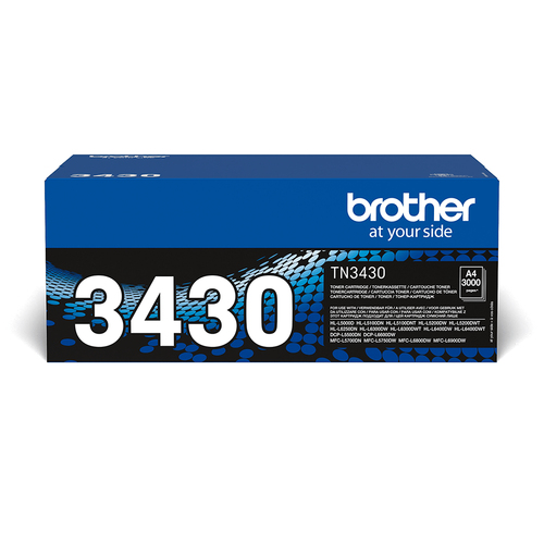 TN-3430 TONER 3000PAGES ISO/IEC 19752 – Brother