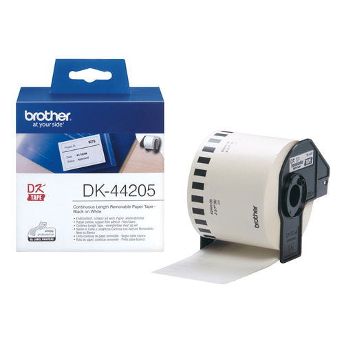 WHITE REMOVABLE PAPER ROLL 62MM – Brother