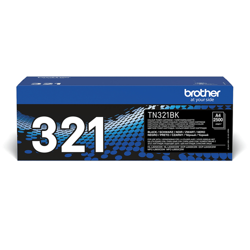 TN-321BK TONER CARTRIDGE BLACK F/ HL-L8250CDN 2500PGS – Brother