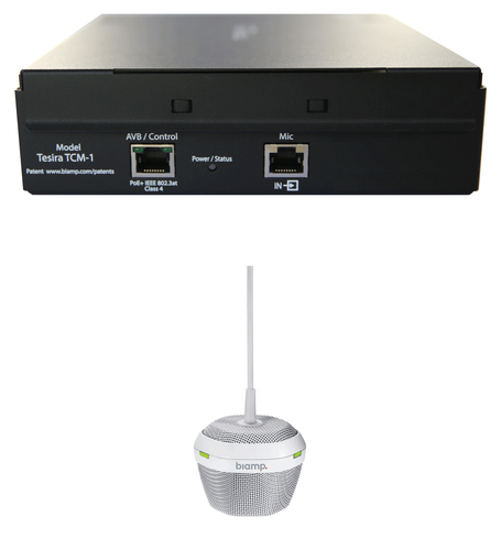 Beamtracking™ Ceiling Microphone - White – Biamp