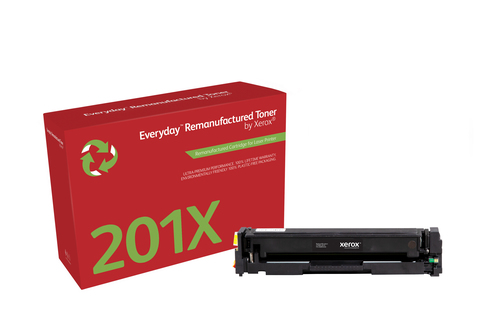 HIGH BLACK TONER HP 201X OEM CF400X M252 M274 M277 – Xerox
