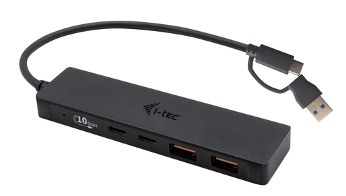 USB-C 4-port Hub, 2x USB-A, 2x – ITEC