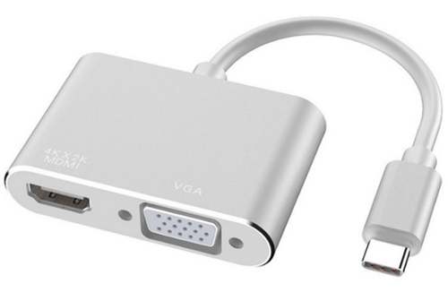 JLC Type C to HDMI and VGA Adapter – JLC