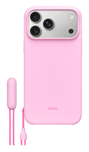 Beats iPhone 17 Pro Max Kickstand Case with MagSafe and Camera Control - Pebble Pink – Apple