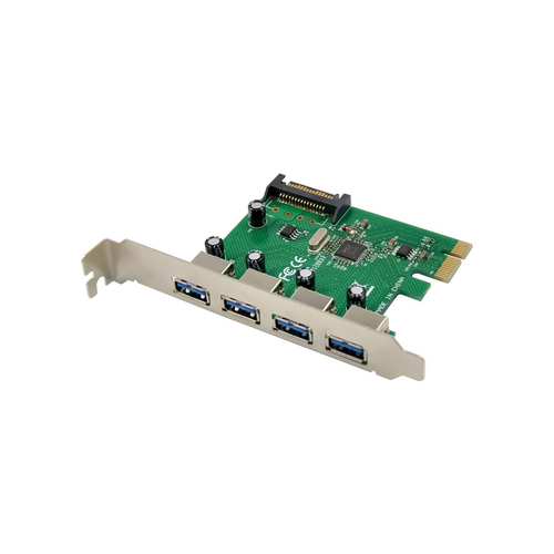 USB 3.0 4 PORT PCIE CARD – MicroConnect