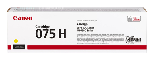 CARTRIDGE 075 H Y – Canon