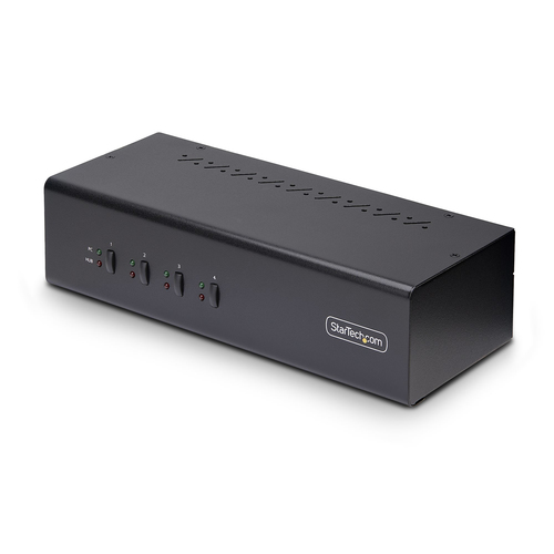 4 Port Dual Mntr KVM Switch – StarTech.com