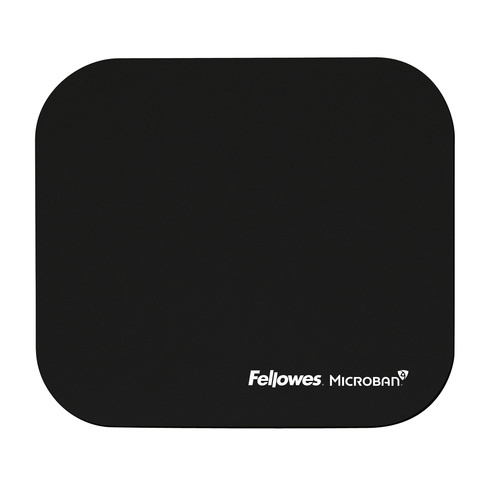 MOUSE PAD WITH MICROBAN - BLk – Fellowes