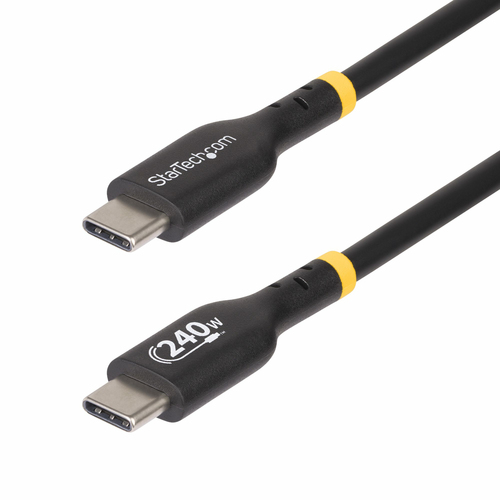 USB-C CABLE USB-IF CERTIFIED 240W PD EPR/TYPE-C CHARGER CORD – StarTech.com