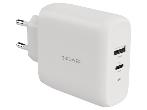Wall Charger PD 20W USB-C & 12W USB-A – PSA