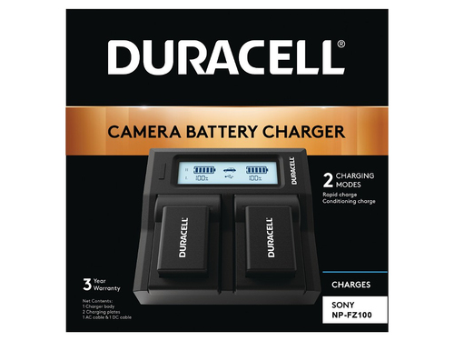 Duracell LED Dual DSLR Battery Charger – Duracell