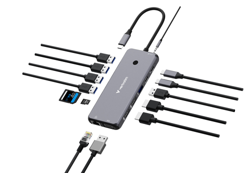 VERBATIM USB-C PRO MULTIPORT HUB 14 PORT CMH-14 – Verbatim
