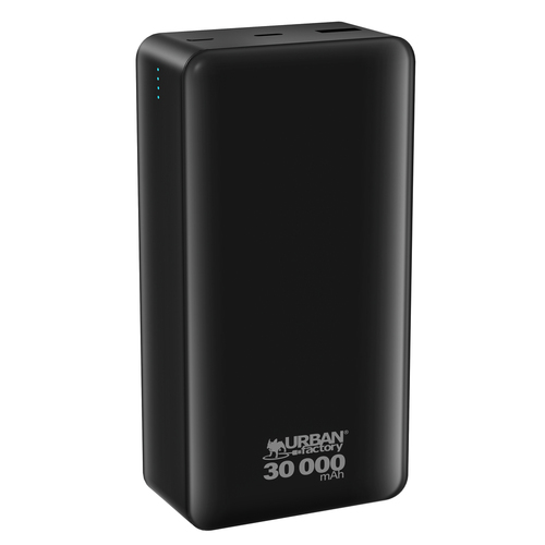 30,000MAH CAPACITY POWERBANK WITH 1 X USB-A OUTPUT & 1 X USB-C INPUT/OUTPUT. USB – Urban Factory