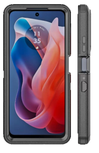 Samsung A16 4G/5G rugged case with inbuilt screen protector – Tech Air