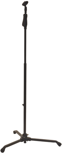 Compact One Hand Microphone Stand with mic Holder – chord