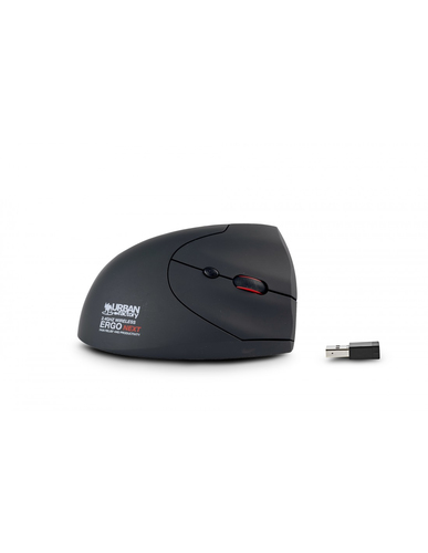 ERGO NEXT VERTICAL 2.4GHZ WIRELESS USB-A & USB-C ERGONOMIC MOUSE FOR RIGHT HANDED – Urban Factory