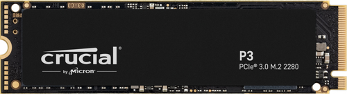 1000GB Crucial P3 3D NAND NVMe PCIe M.2 SSD – Micron