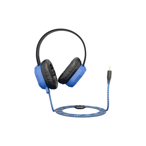 MAX HEADPHONE-X W/BRAIDED CABLE, INLINE VOLUME CONTROL AND BUILT-IN MICROPHONE – MAXCASES