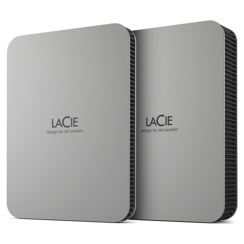 LACIE MOBILE DRIVE 5 TB USB 3.1 USB TYPE C MOON SILVER W/RESCUE – Seagate
