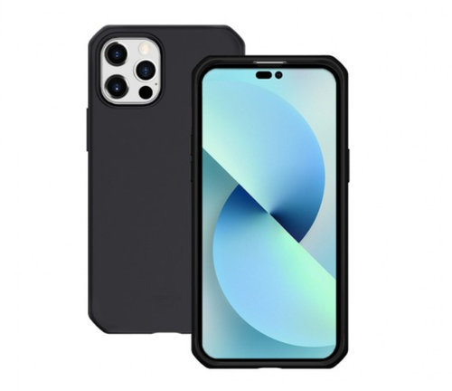 CASE FOR IPHONE 14 PRO SOLID BLACK MAT SOFT BAG 6.1 – Mobilis