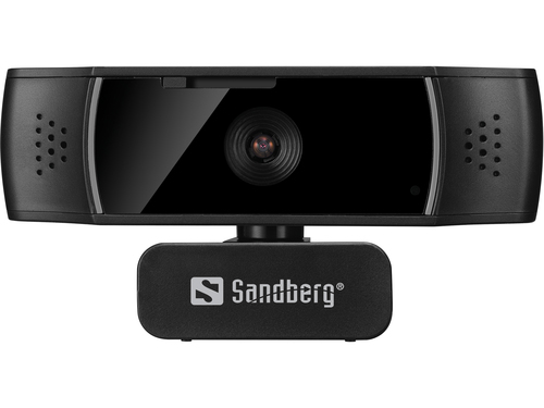 USB Webcam Autofocus DualMic – Sandberg