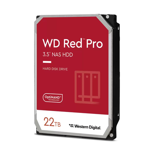 22TB RED PRO 512MB CMR 3.5IN SATA 6GB/S TELLIPOWERRPM – Western Digital