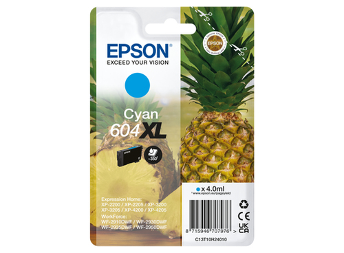 SINGLEPACK CYAN 604XL INK – Epson