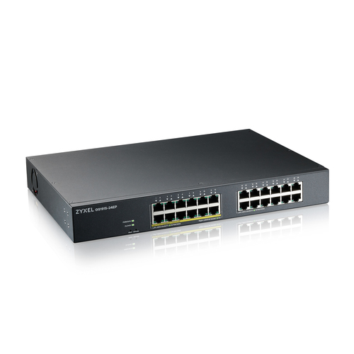GS1915-24EP 24-PORT GBE 12 PORT POE 130 WATT 802.3AT RACKMOUNT F – ZyXEL Communications