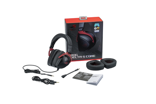 Asus ROG DELTA S Core Gaming Headset Hi-Res 3.5mm Jack Boom Mic Lightweight PS5 Compatible – ASUSTeK COMPUTER