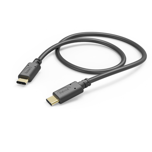 Hama USB-C to USB-C Quick Charging Cable, USB 2.0, 1 Metre, Black – Hama