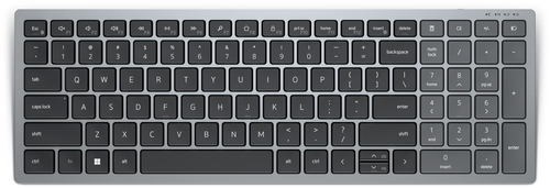 Dell Compact Multi-Device Wireless Keyboard - KB740 - US International (QWERTY) – Dell