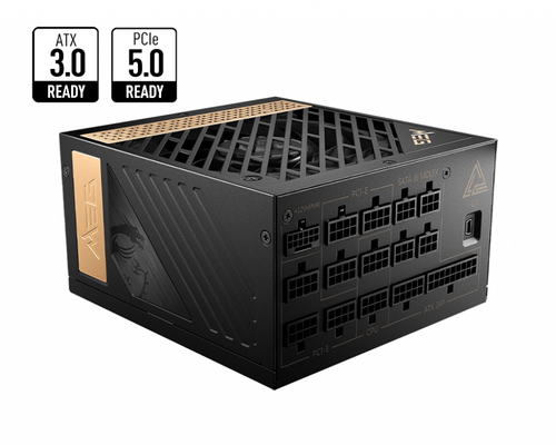 PSU 1300W MEG Ai1300P PCIE5 MOD 80+ Plat – Micro-Star International