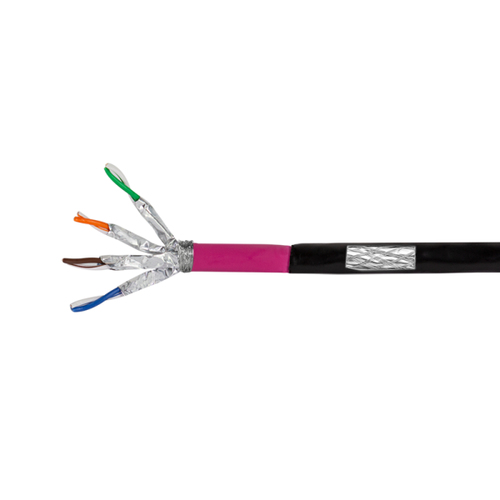 Cat.7 outdoor network cable (direct burial cable), LSZH-PE, 500 m – LogiLink