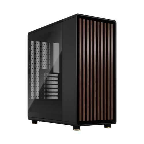 CAS North Charcoal Black TG Light Tint – Fractal Design