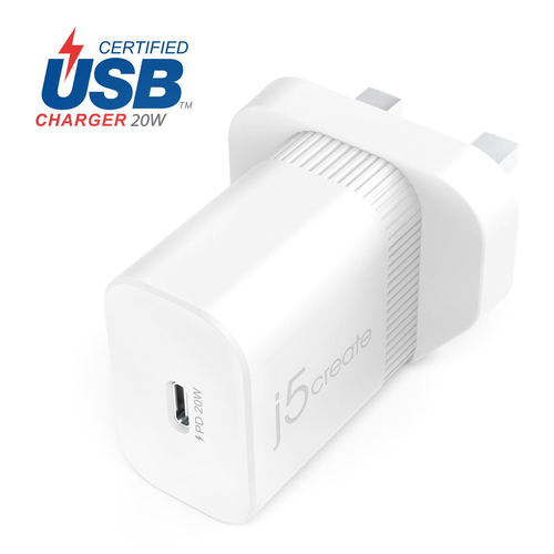 20W PD USB-C WALL CHARGER - UK – j5create