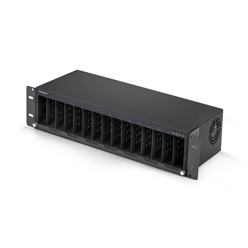INTEGRATE UP TO 15 MEDIA CONVERTERS IN ONE 19IN RACK-MOUNT CHASSIS - FOR MCM MED – StarTech.com