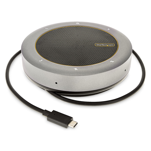 USB-C CONFERENCE SPEAKER MINI DOCK, PORTABLE BOARDROOM SPEAKER AND MULTIPORT ADA – StarTech.com