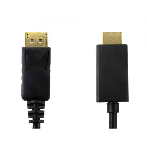 2M 4K 60HZ DISPLAYPORT TO HDMI CABL – Cables Direct