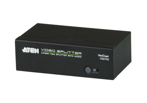 VS0102 2-Port VGA Splitter With RS232 – ATEN