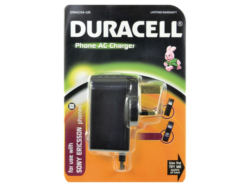 Duracell AC Phone Charger-Sony-Ericsson – Duracell