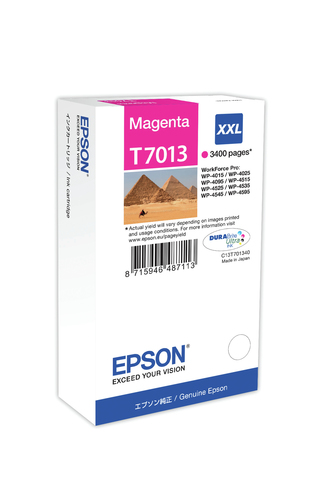 INK CARTRIDGE XXL MAGENTA 3.4K WP4000/4500 SERIES – Epson