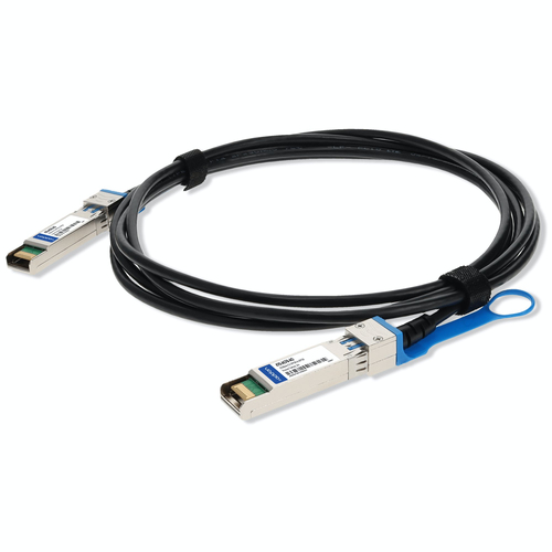 Dell 470-ACFB Compatible TAA Compliant 25GBase-CU SFP28 Direct Attach Cable (Passive Twinax; 2m) – AddOn