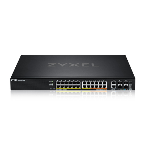 XGS2220-30HP L3 ACCESS SWITCH 400W POE 16XPOE+/10XPOE++ 24X1G – ZyXEL Communications