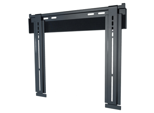 Ultra slim fixed flat-to-wall mount for ultra thin screens 37" - 50" Maximum weight 68Kg - Black – Peerless