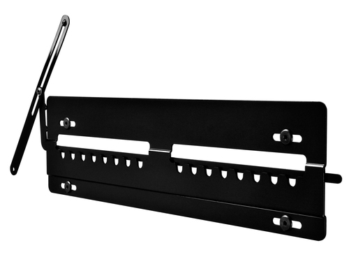 Universal ultra slim flat wall mount 24" - 50" max weight 68kg - Black – Peerless