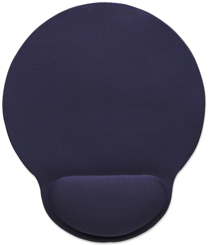 WRIST GEL SUPPORT PAD MOUSE MAT -BLUE NON SLIP BASE – INTELLINET